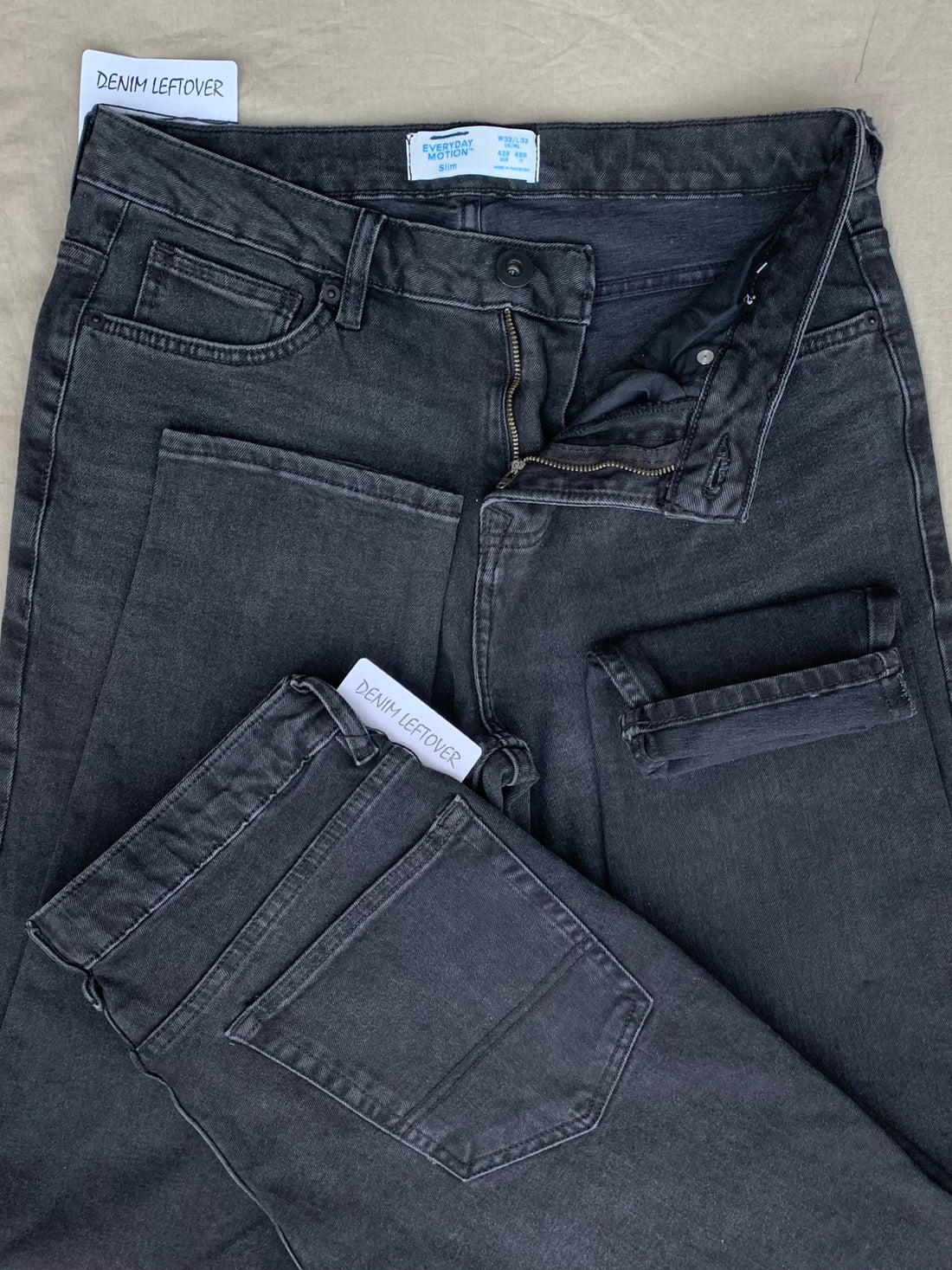 Men's Slim Fit Diamond Black Jean