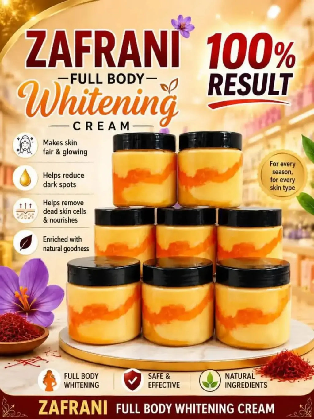 Zafrani Whiting Cream 500grm