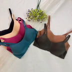 Seamless Bra( Premium Thick Strap Back Open )