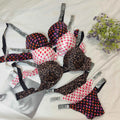 Premium Victor*a's Secret Hearts Bra Set