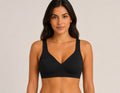 Luxe Seamless Padded Bra - Brown