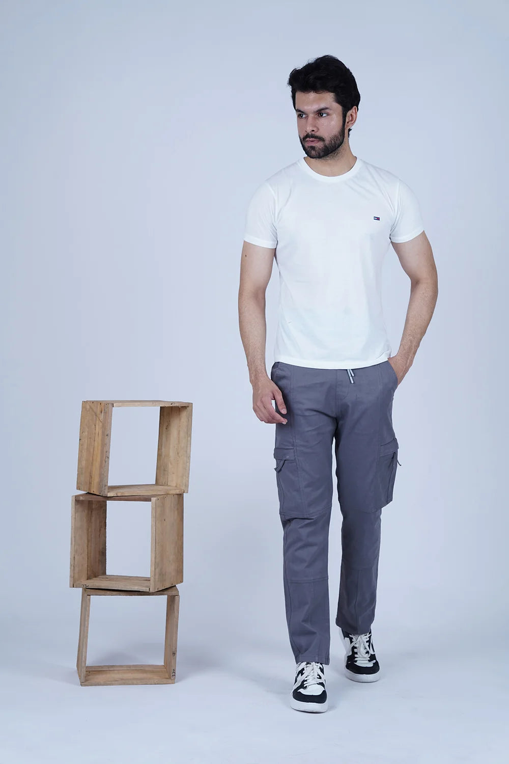 Men's Cargo Pant - Grey