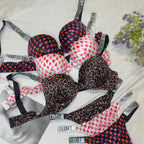Premium Victor*a's Secret Hearts Bra Set