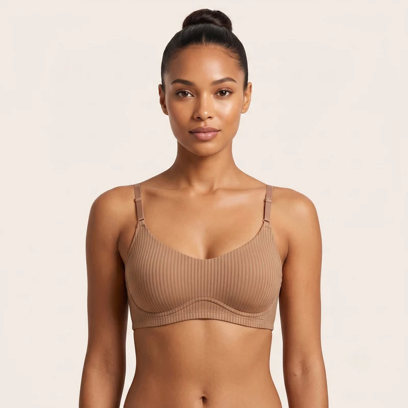 Seamless Bra( Premium Thick Strap Back Open )