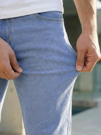Blue Straight Fit Jeans