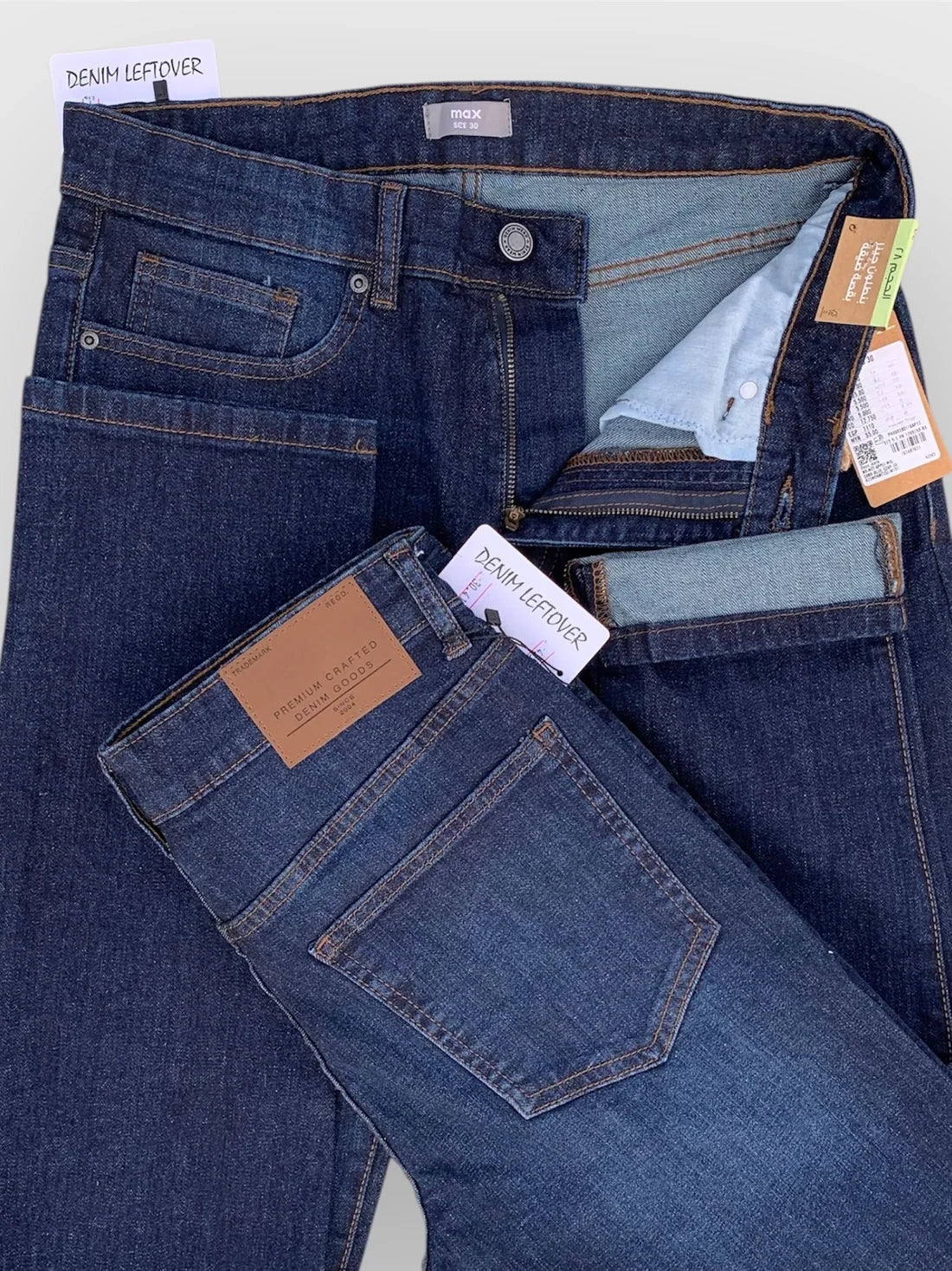 Men's Slim Fit Dark Blue Jean