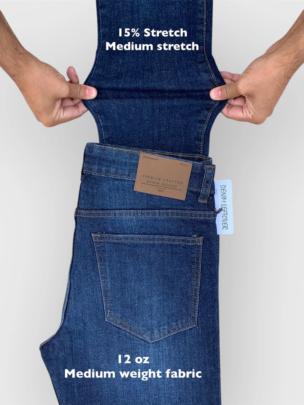 Men's Slim Fit Dark Blue Jean