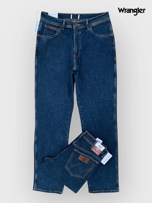 Men's Relaxed Fit Dark Blue Jean