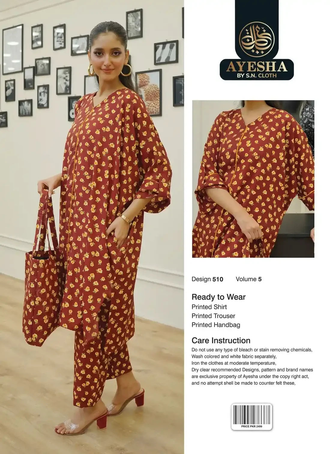 Vol-5 Pack Of 10 Suits Stitched