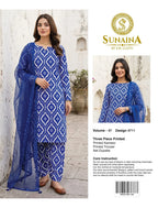 Sunaina Vol-47 Pack Of 16 Suits Unstitched
