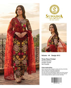 Sunaina Vol-48 Pack Of 16 Suits Unstitched